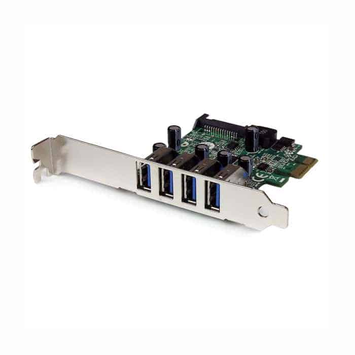 4 Port PCIe USB 3.0 Expansion Card from StarTech.com